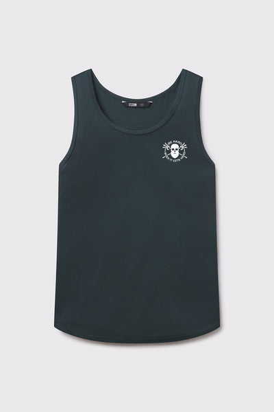 Be Hard Ultralight Phantom Tank - Mountain Blue - photo from front flat lay #color_mountain-blue