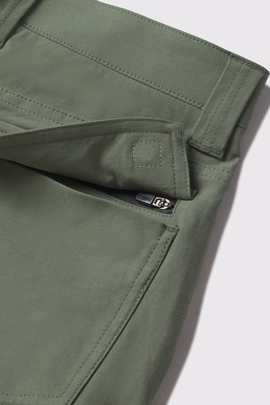 Covert Pant - Sage - photo from back pocket detail #color_sage