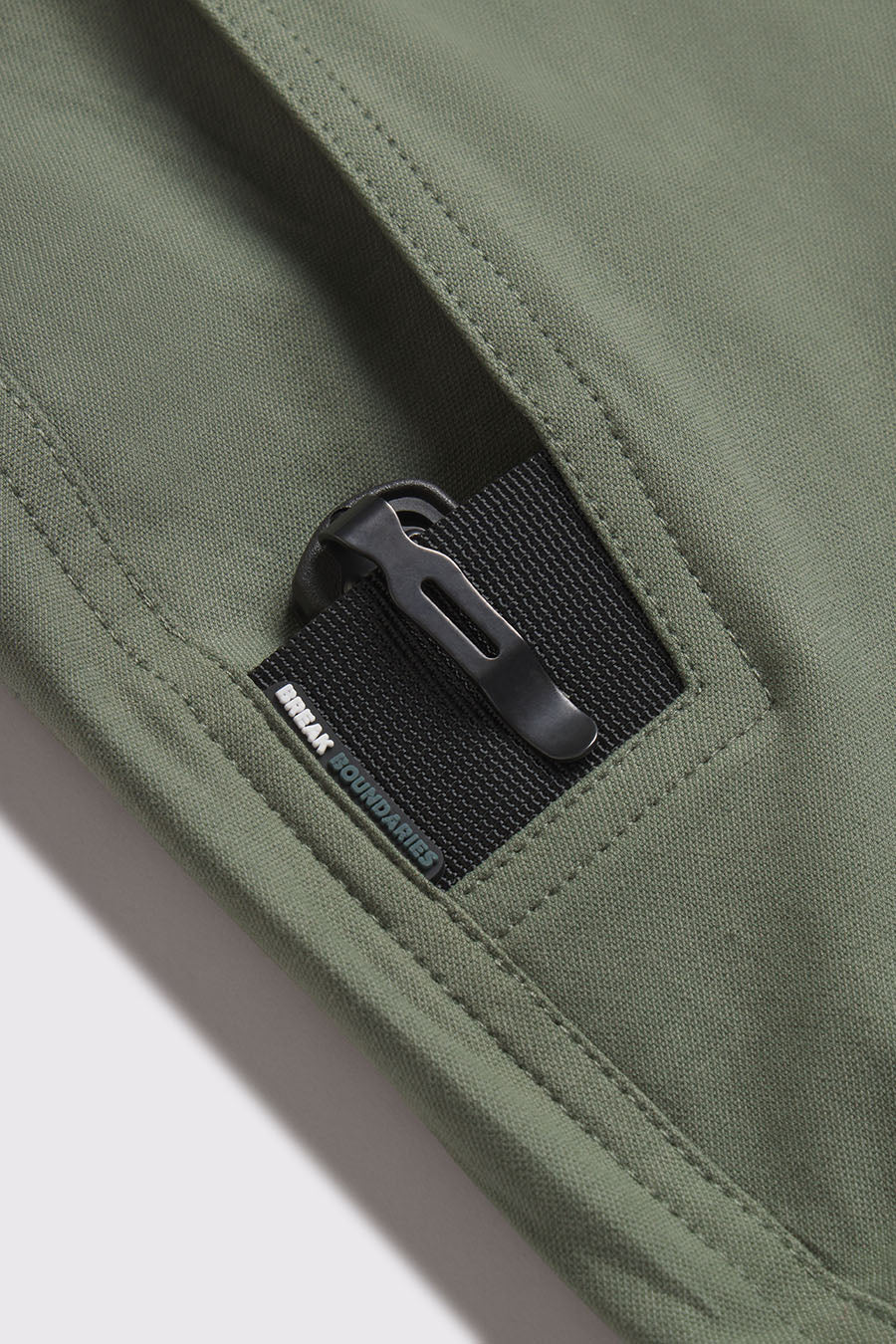 Covert Pant - Sage - photo from knife clip detail #color_sage