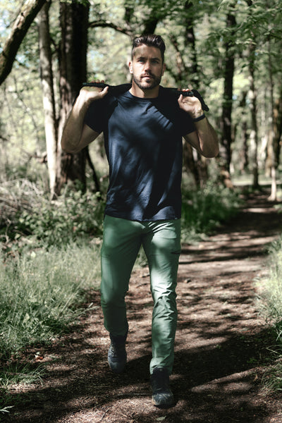 Covert Pant - Sage - photo from lifestyle detail #color_sage