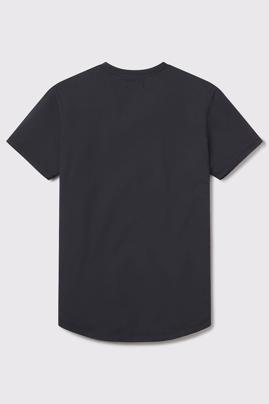 Sklar Fitted Drop Hem - Black - photo from back lay #color_black