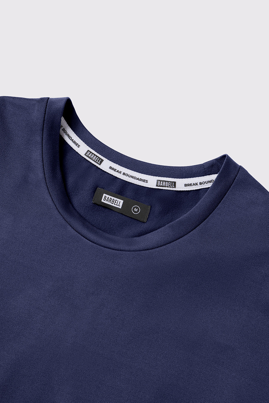 Fitted Drop Hem - Cadet - photo from collar detail #color_cadet