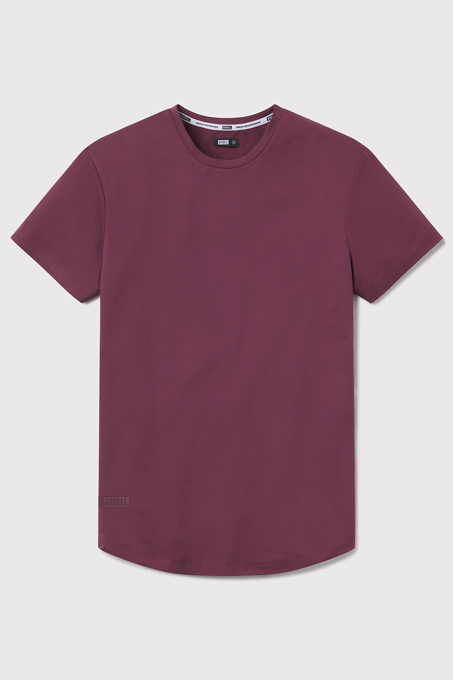 Fitted Drop Hem - Currant - photo from front flat lay #color_currant