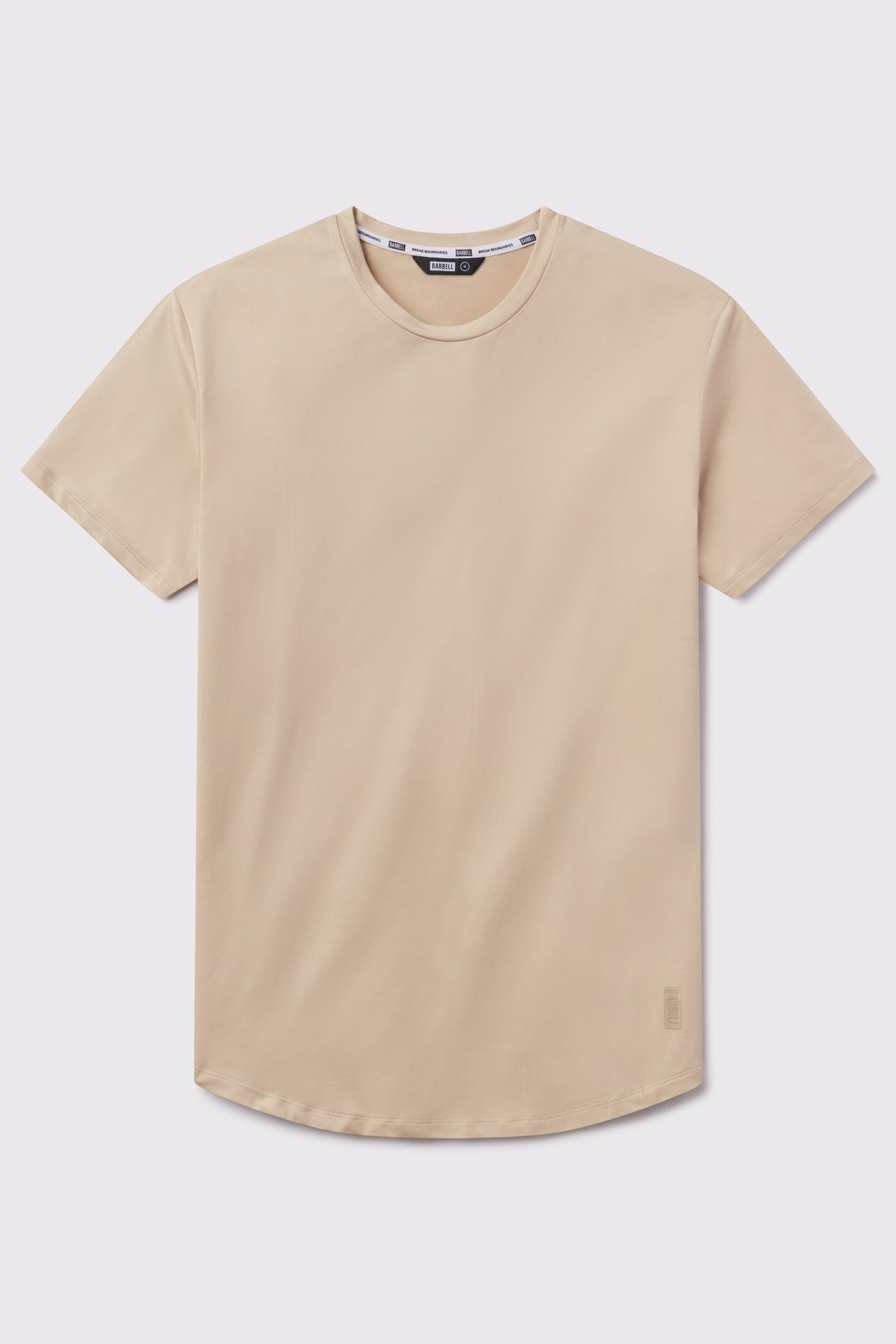 Fitted Drop Hem - Sand - photo from front flat lay #color_sand