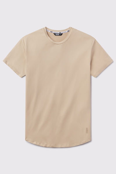 Fitted Drop Hem - Sand - photo from front flat lay #color_sand