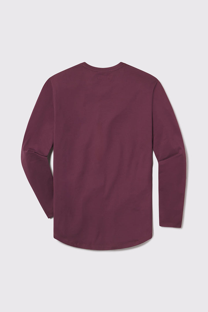 fitted-drop-hem-long-sleeve-
