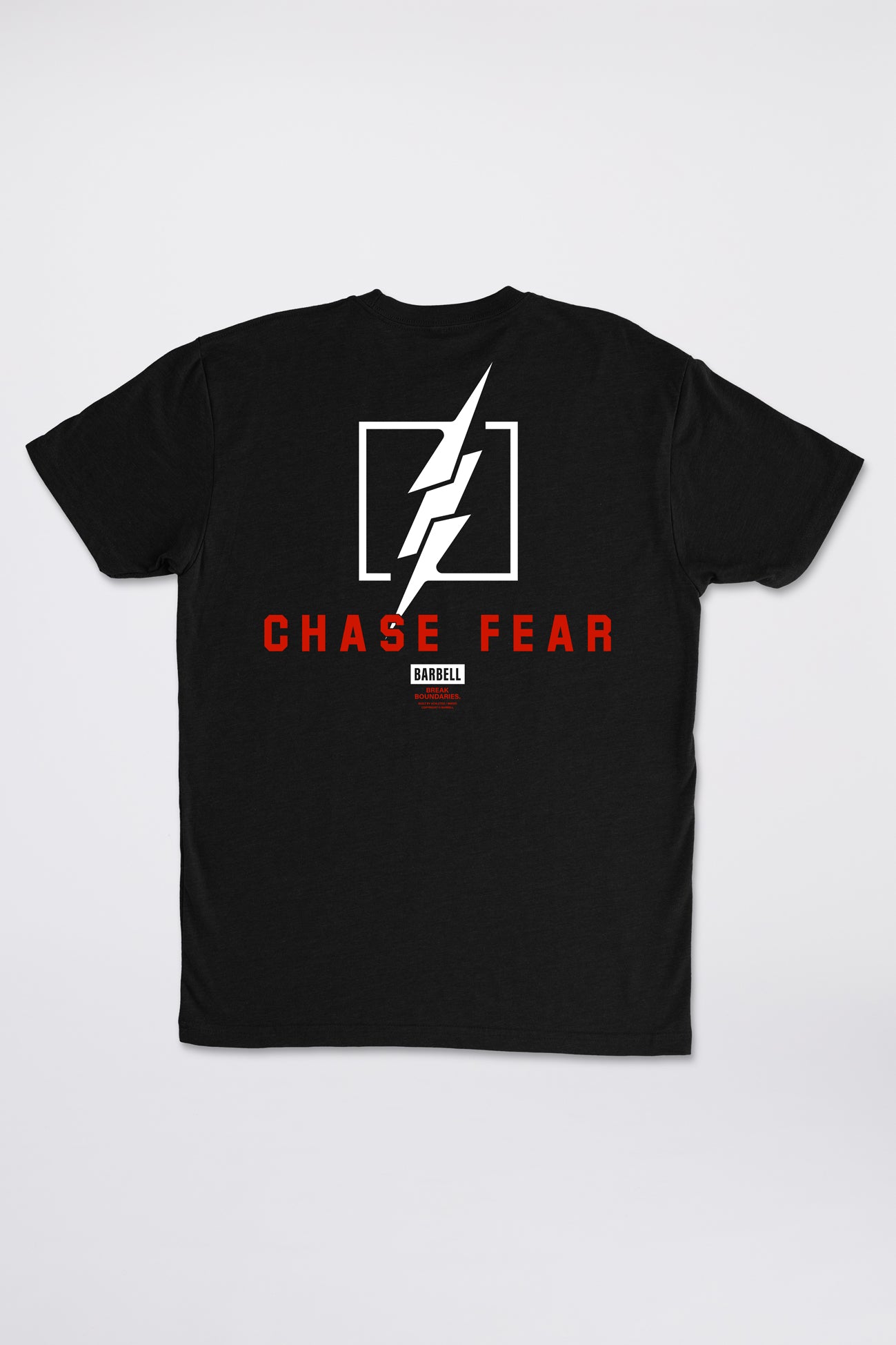 FNG Chase Fear Tee - Black - photo from back lay #color_black