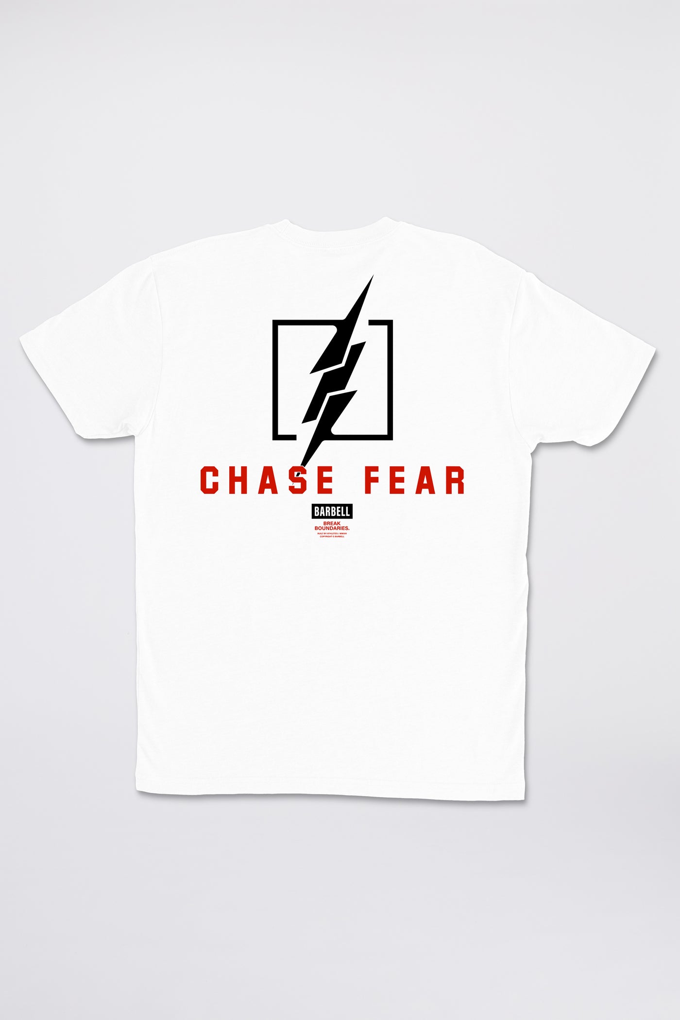 FNG Chase Fear Tee - White - photo from back lay #color_white