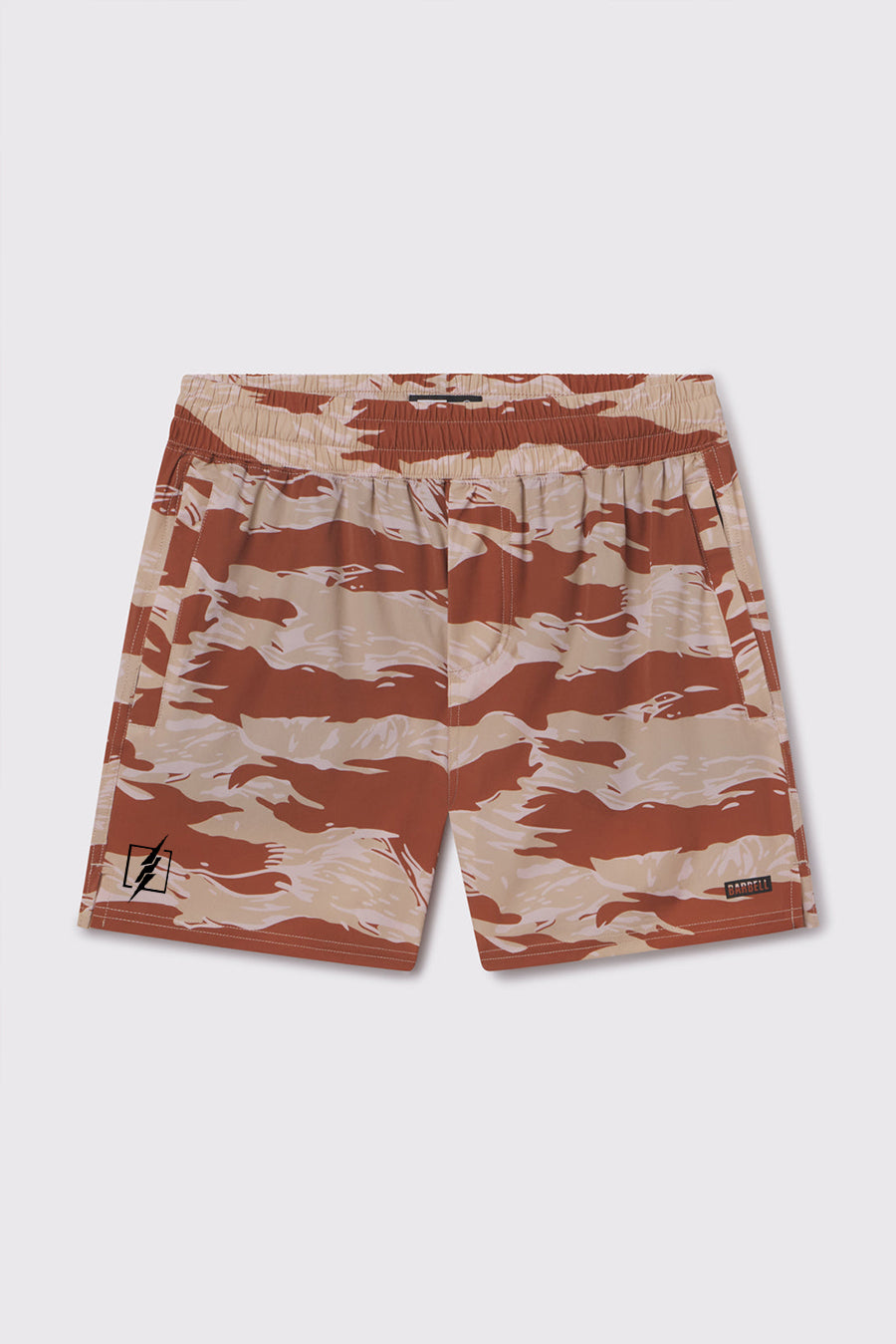 FNG Ranger Short - Arid Tiger Stripe - photo from front flat lay #color_arid-tiger-stripe