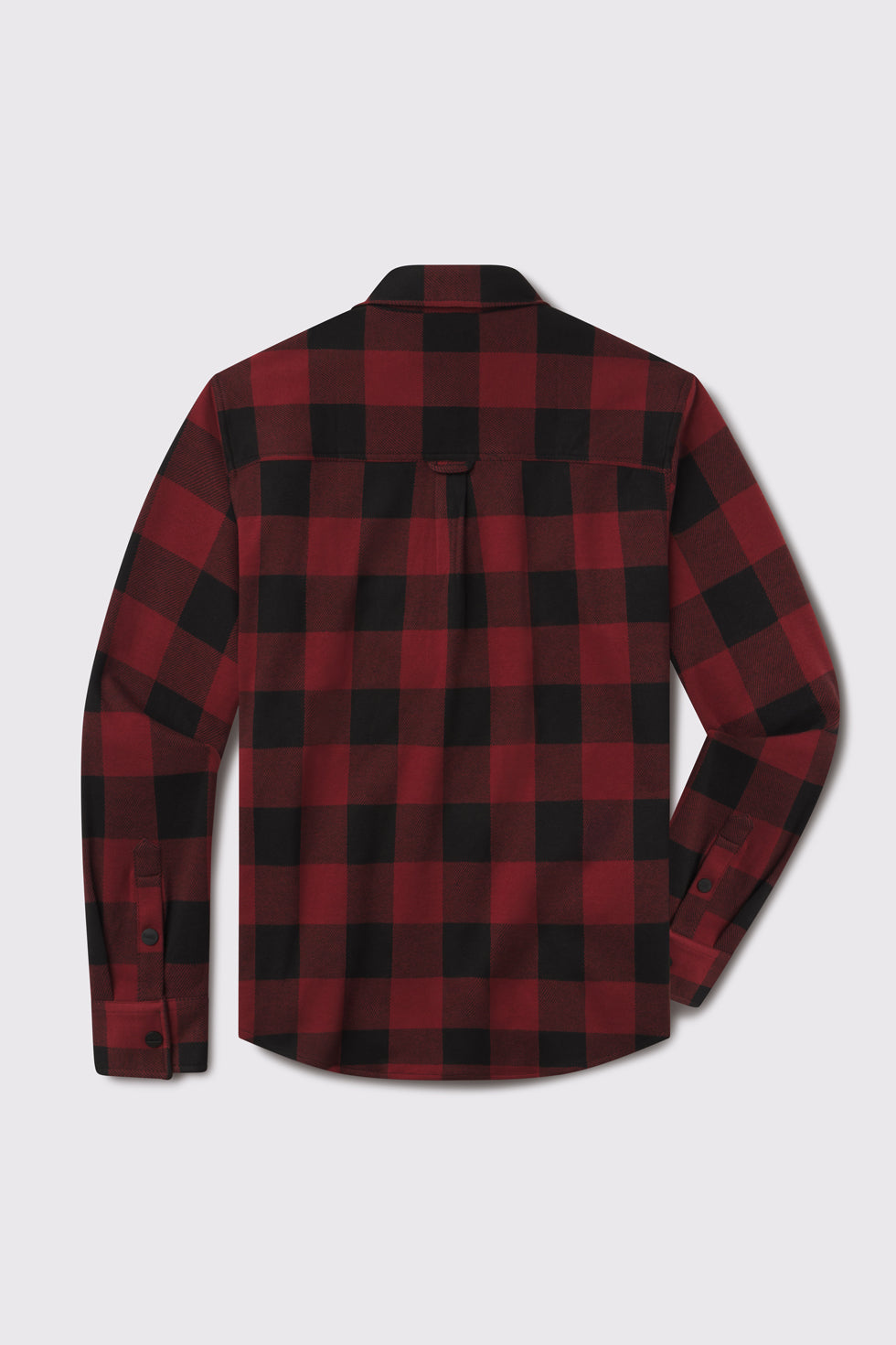 Frontier Flannel - Forge - photo from back flat lay #color_forge