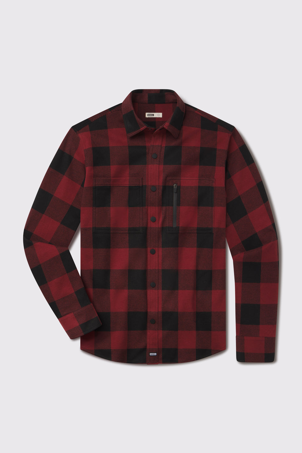 Frontier Flannel - Forge - photo from front flat lay #color_forge