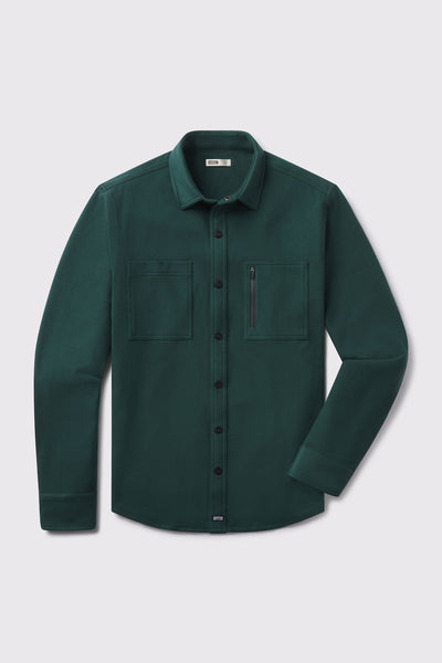 Frontier Flannel - Forest - photo from front flat lay #color_forest