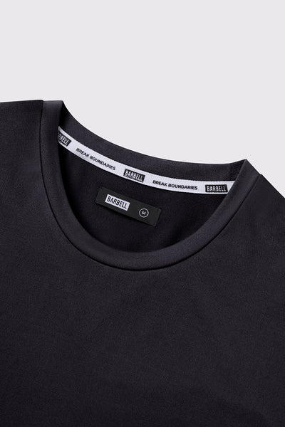 Havok Long Sleeve - Black - photo from collar detail #color_black