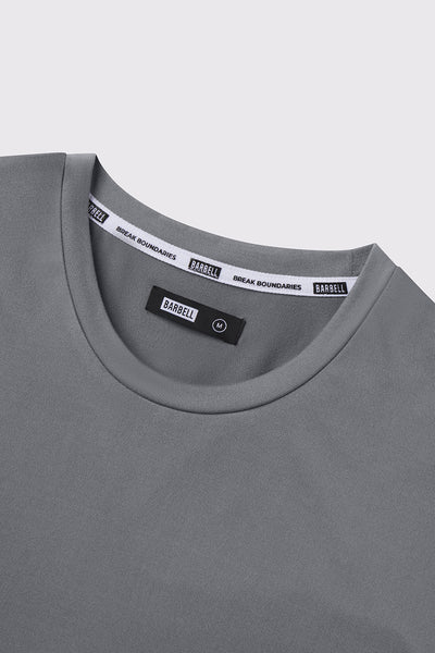 Havok Long Sleeve - Slate - photo from collar detail #color_slate