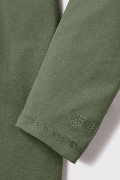 Havok Long Sleeve - Sage - photo from cuff detail #color_sage