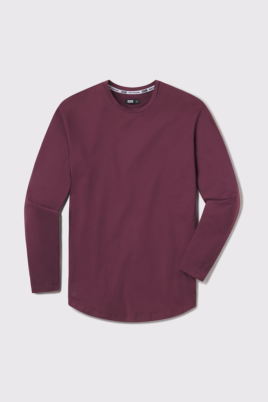 Havok Long Sleeve - Currant - photo from front flat lay #color_currant