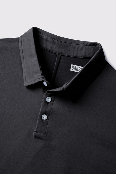 Havok Polo -Black - photo from front button detail #color_black