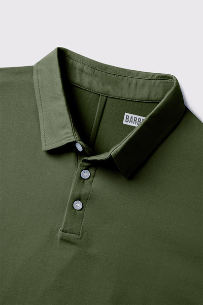 Havok Polo -Sage - photo from front button detail #color_sage