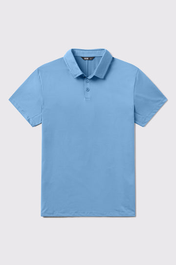 Havok Polo -Arctic Blue - photo from front flat lay #color_arctic-blue