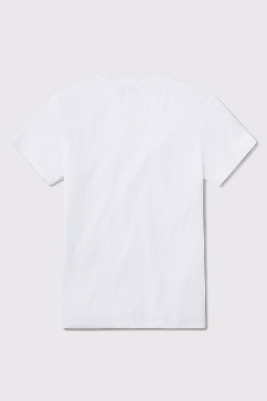 Havok Short Sleeve - White - photo from back flat lay #color_white