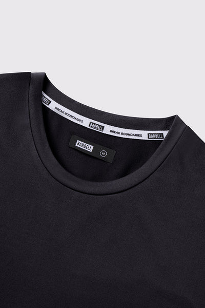 Havok Short Sleeve - Black - photo from collar detail #color_black
