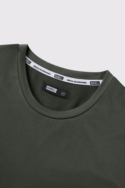 Havok Short Sleeve - Rifle - photo from collar detail #color_rifle
