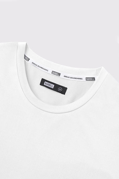 Havok Short Sleeve - White - photo from collar detail #color_white