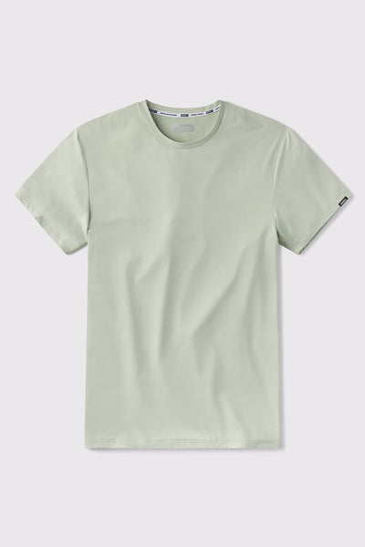 Havok Short Sleeve - Moss - photo from front flat lay #color_moss