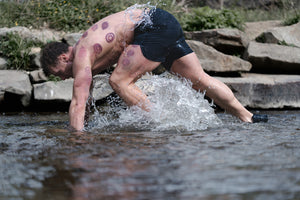 Model wearing Rapid Hybrid Short
