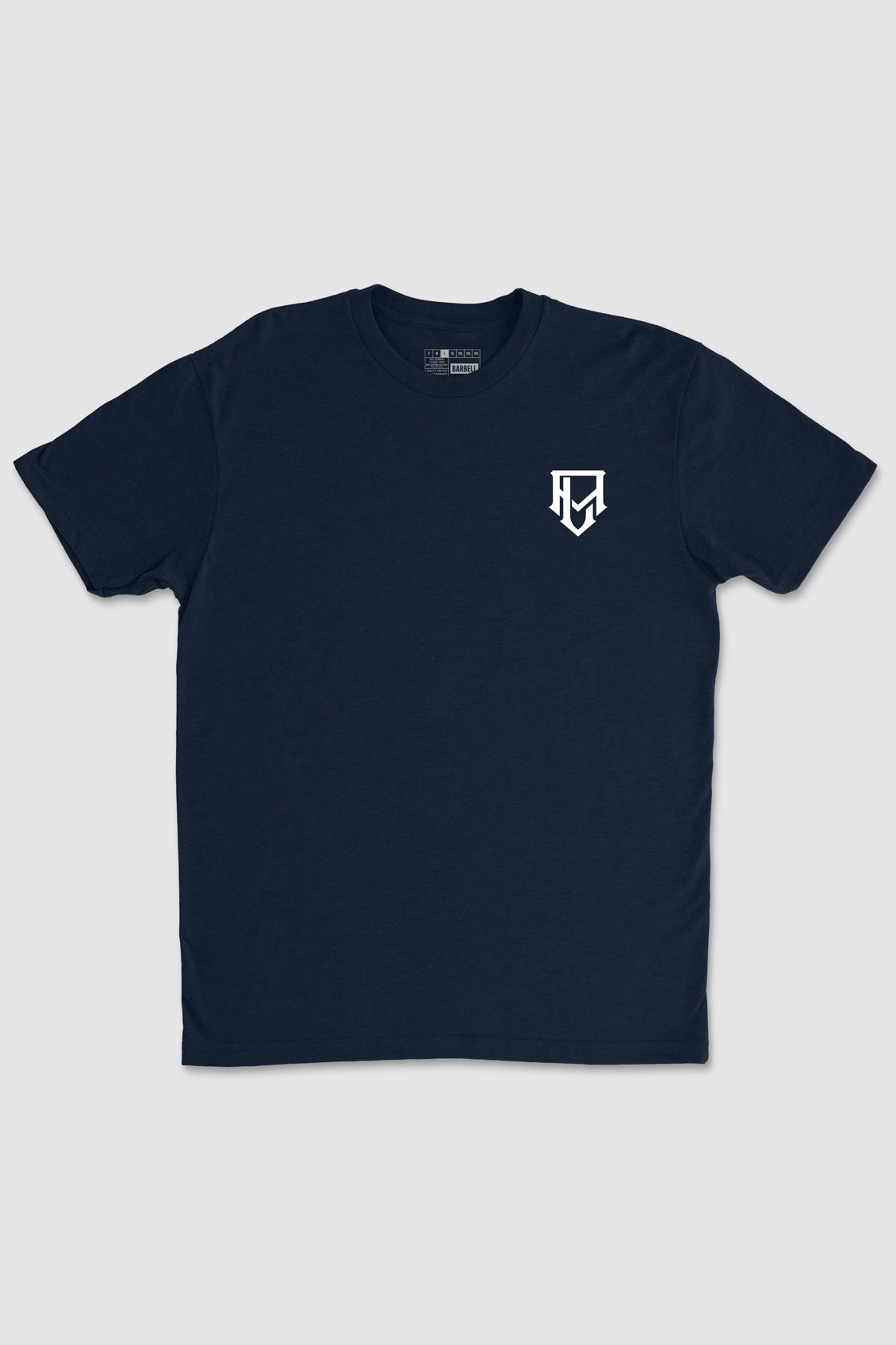 Leonidas Insignia Tee - Navy - photo from front flat lay #color_navy