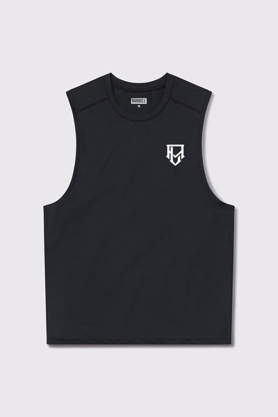 Ultralight Muscle Tank - Black - photo from front flat lay #color_black