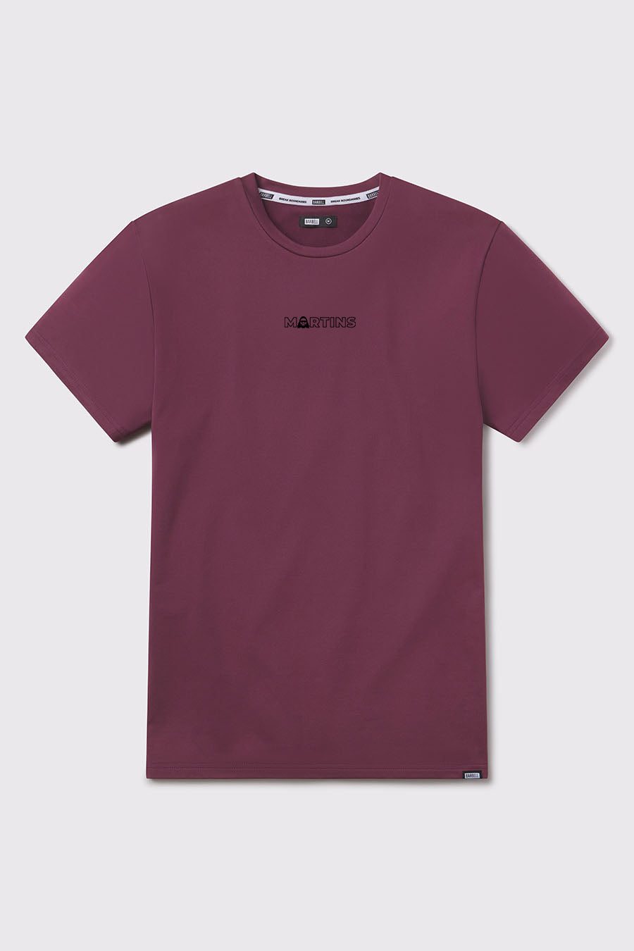 Havok Short Sleeve - Currant - photo from front flat lay #color_currant