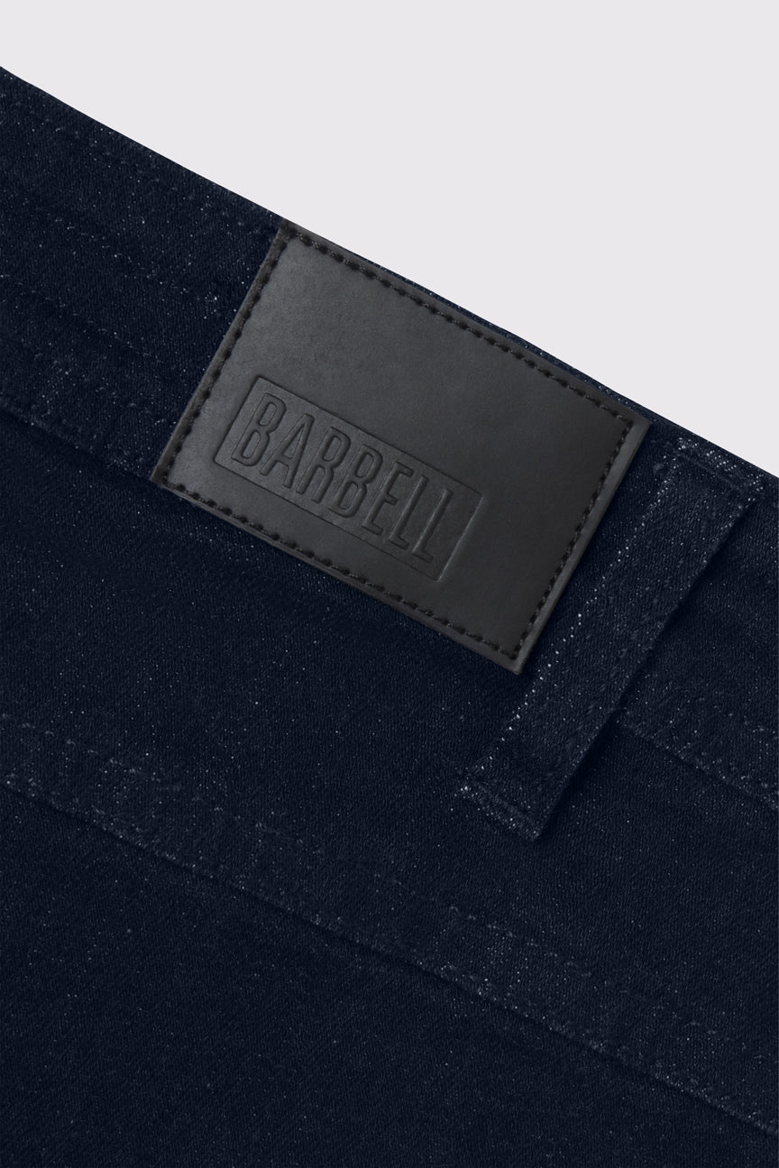 Mens Slim Athletic Fit Jeans 2.0 -Dark Rinse - photo from patch detail #color_dark-rinse