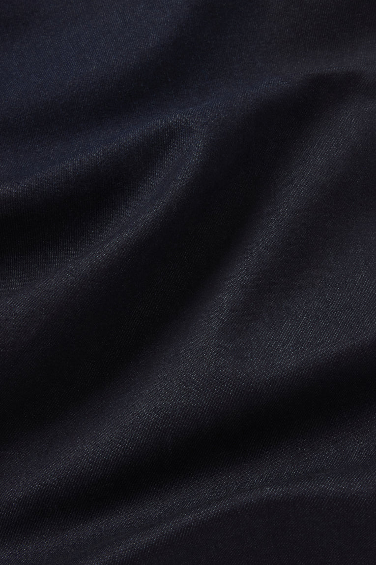 Mens Slim Athletic Fit Jeans 2.0 -Dark Distressed - photo from fabric detail #color_dark-distressed