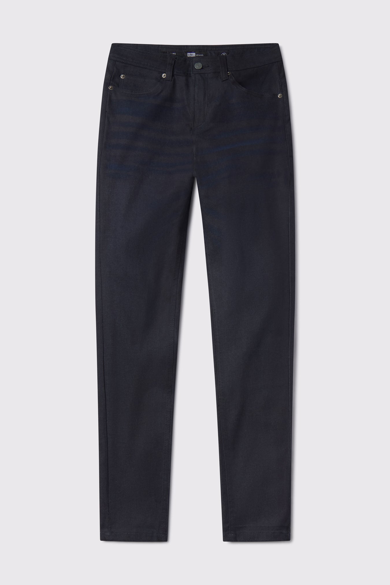 Mens Slim Athletic Fit Jeans 2.0 -Dark Distressed - photo from front flat lay #color_dark-distressed