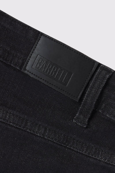 Mens Relaxed Athletic Fit Jeans 2.0 -Black - photo from patch detail #color_black