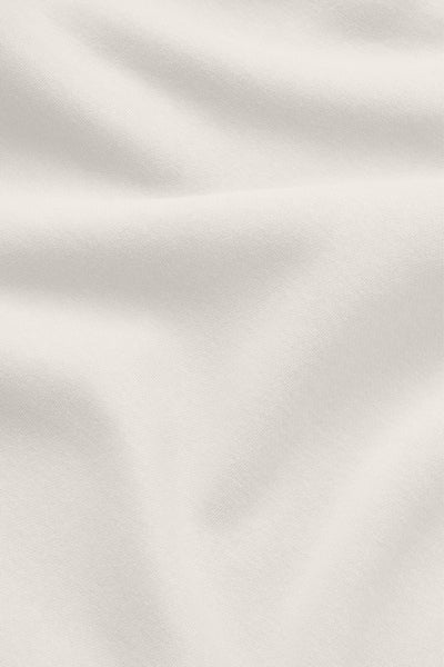 Monogram Heavy Hoodie - Cream - photo from fabric detail #color_cream