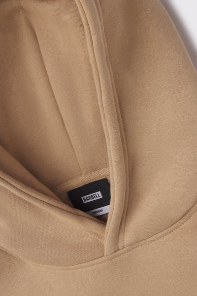 Monogram Heavy Hoodie - Sand - photo from hood detail #color_sand