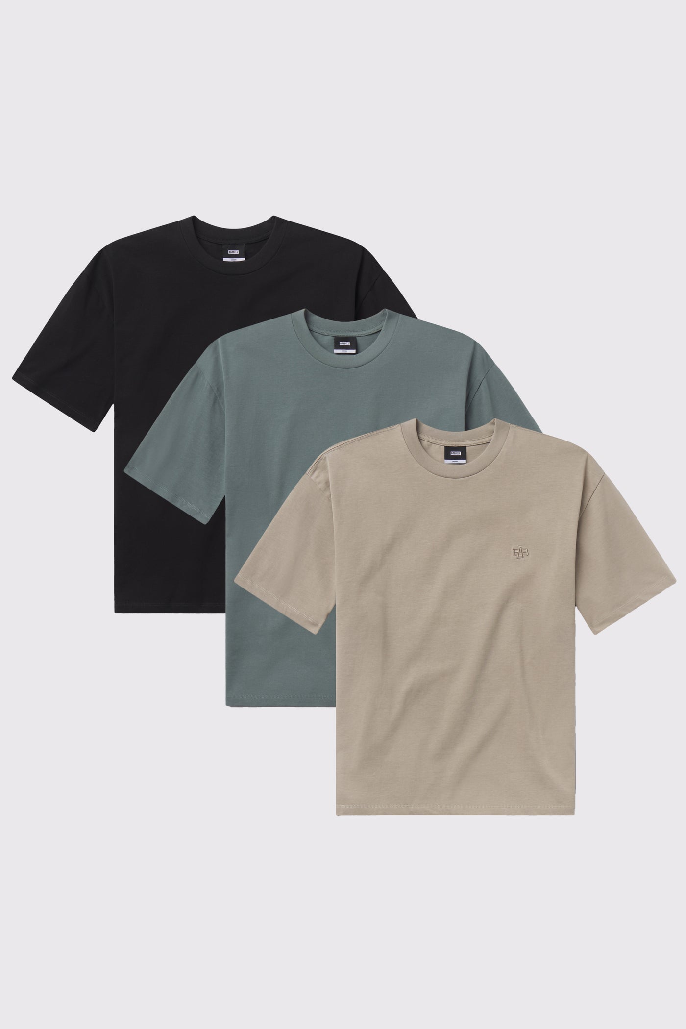 Heavy Tee - Multi-Pack - photo from front flat lay #color_multi-pack