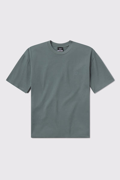 Heavy Tee - Sage - photo from front flat lay #color_sage