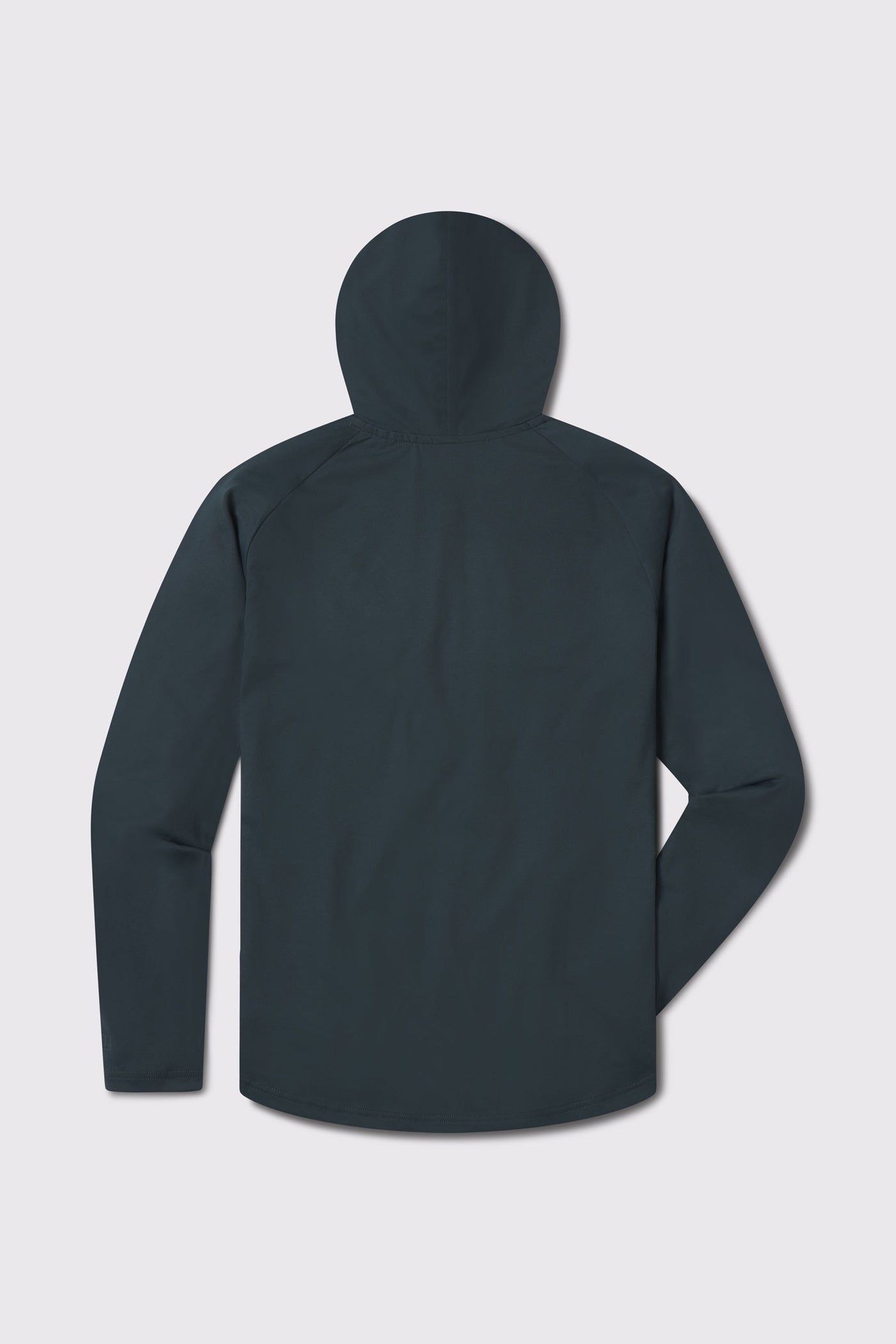 Monogram Stealth Hoodie - Mountain blue - photo from back flat lay #color_mountain-blue