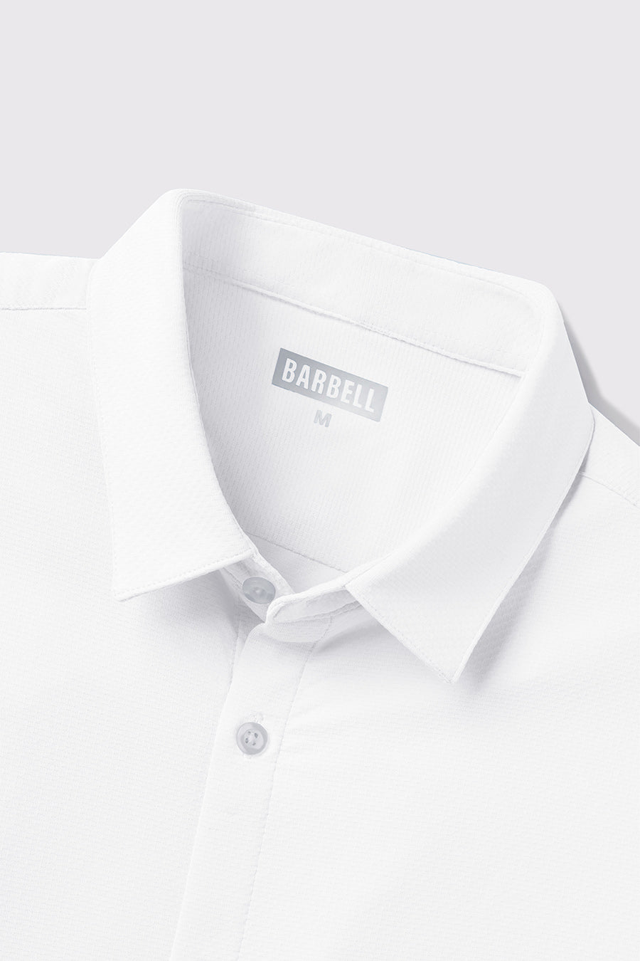 Motive Dress Shirt - White - photo from collar detail #color_white