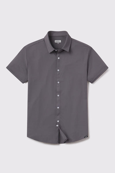 Motive Dress Shirt - Gray - photo from front flat lay #color_gray
