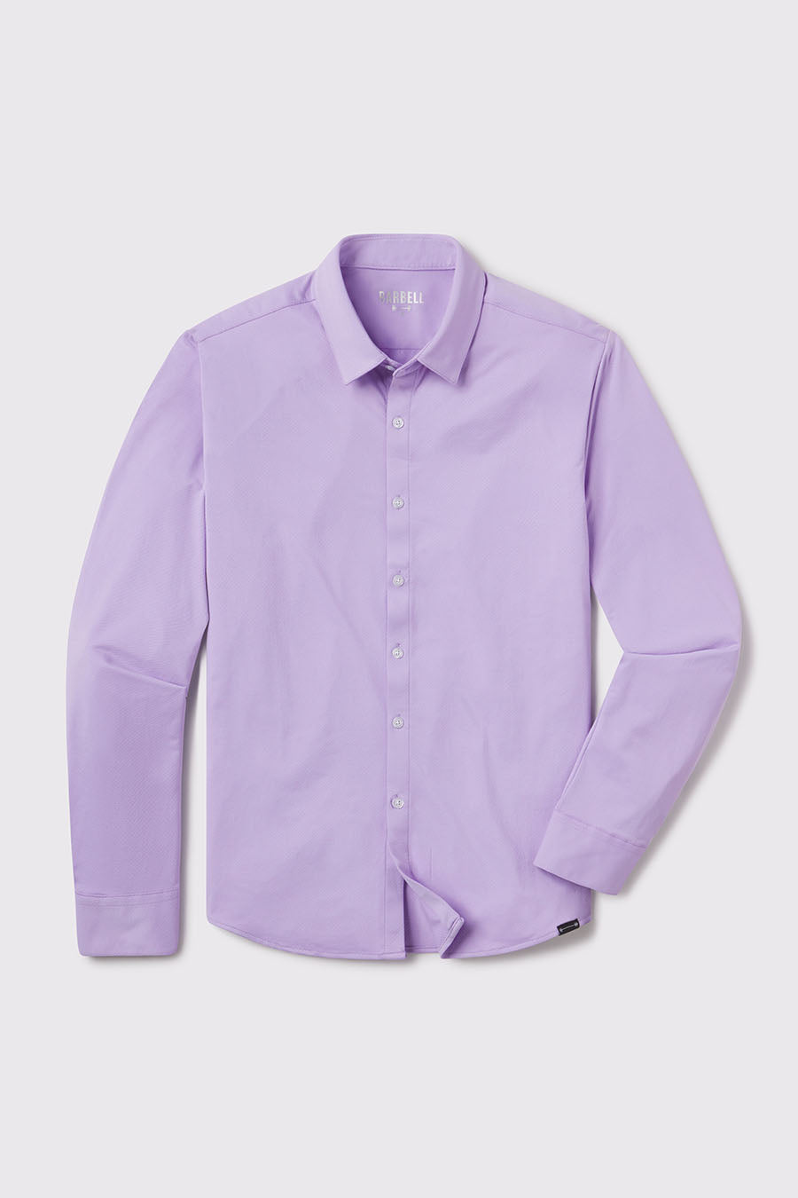 Motive Dress Shirt - Purple - photo from front flat lay #color_purple