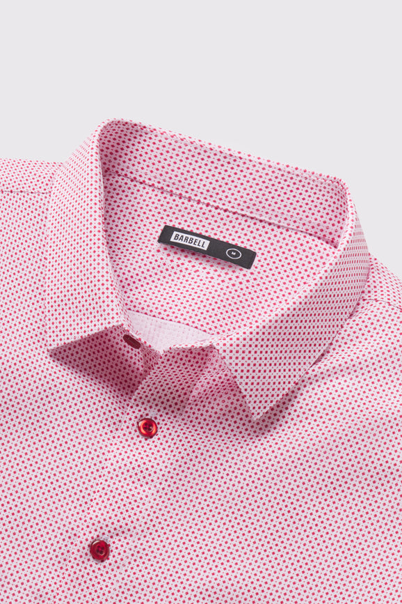 Motive Dress Shirt Diamond XXXL / Red Diamond Motive Dress Shirt Diamond XXXL / Red Diamond