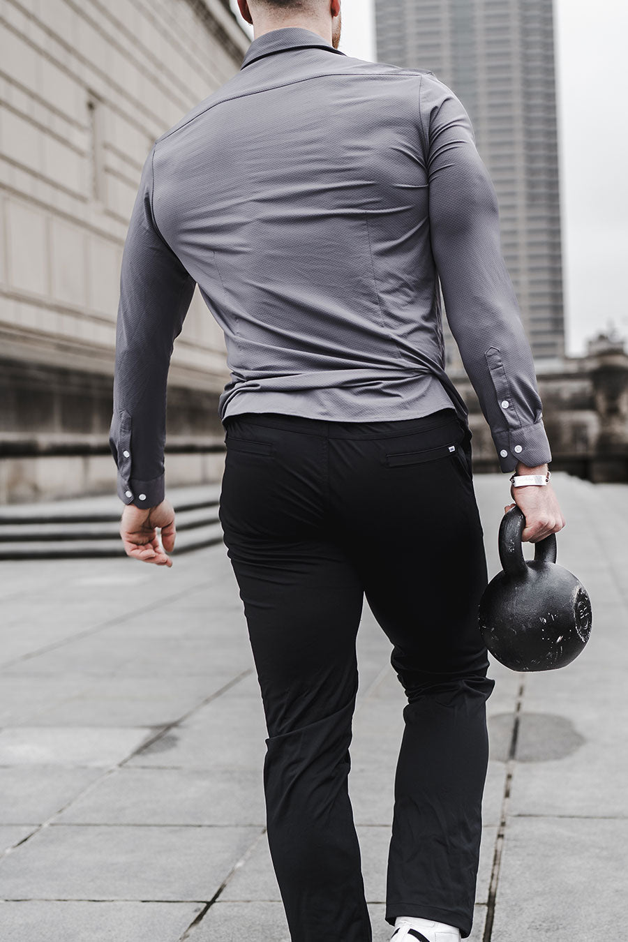 Motive Dress Shirt XXXL / Gray