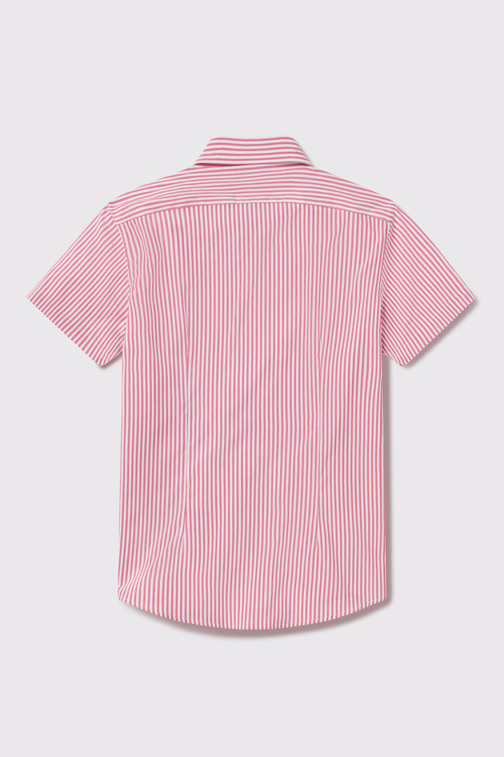 MLB■Stripe Overfit Short-Sleeve★送料込 motive-short-sleeve-back-flat-