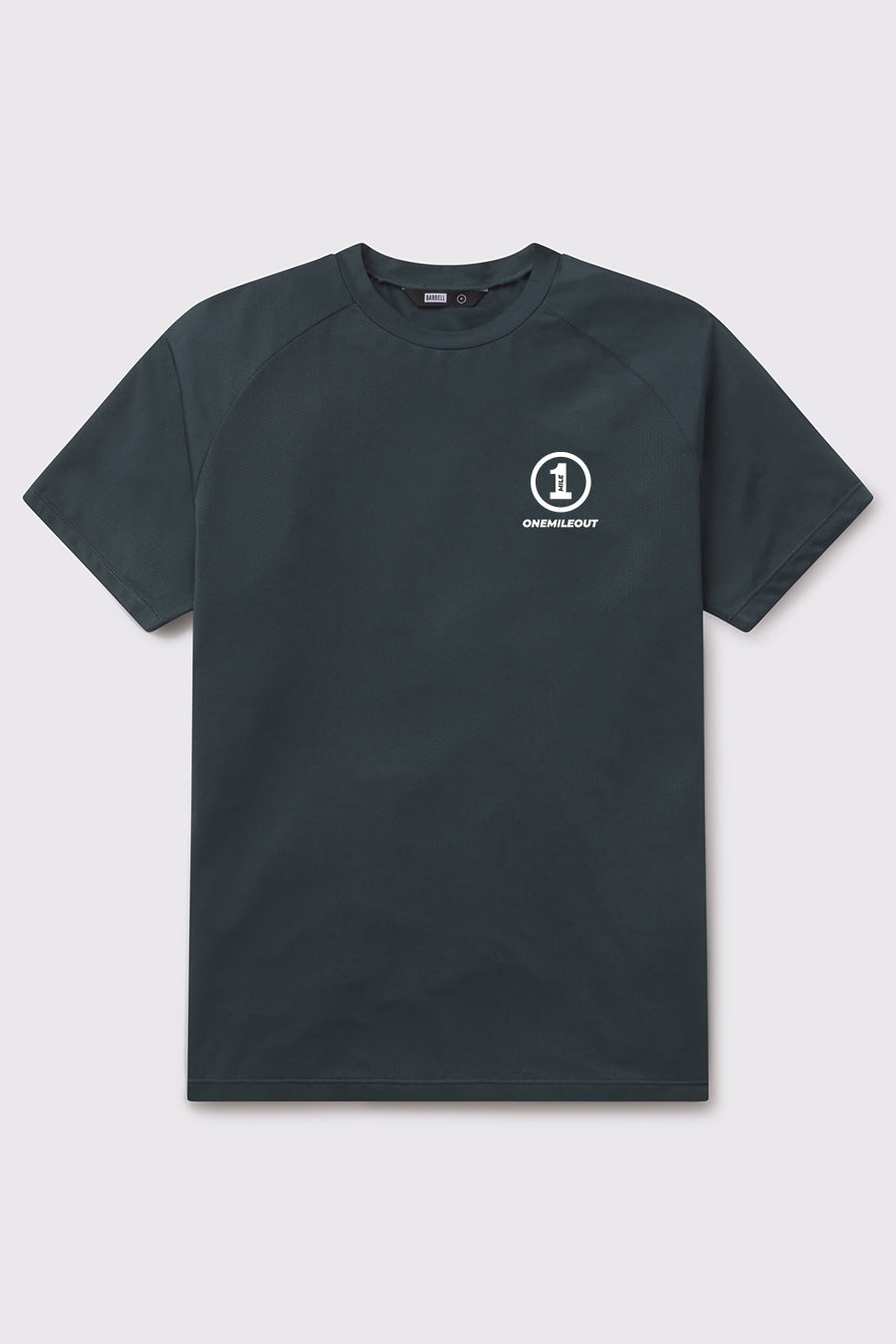 One Mile Out Ultralight Tech Tee - Mountain Blue - photo from front flat lay #color_mountain-blue