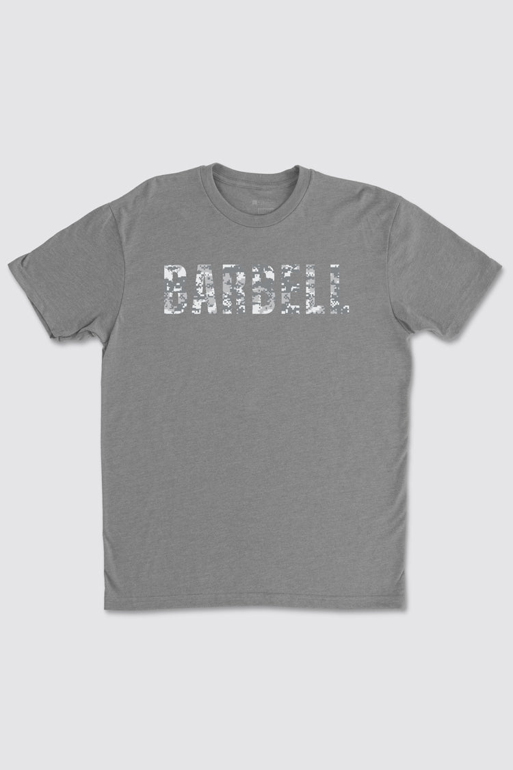 Oscar Mike Tee - Gray - photo from front in focus #color_gray