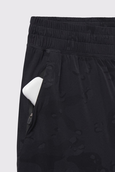 Phantom Short - Black Chocolate Chip - photo from pocket flat lay #color_black-chocolate-chip